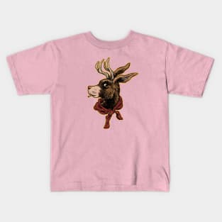 Hipster Jackalope Kids T-Shirt